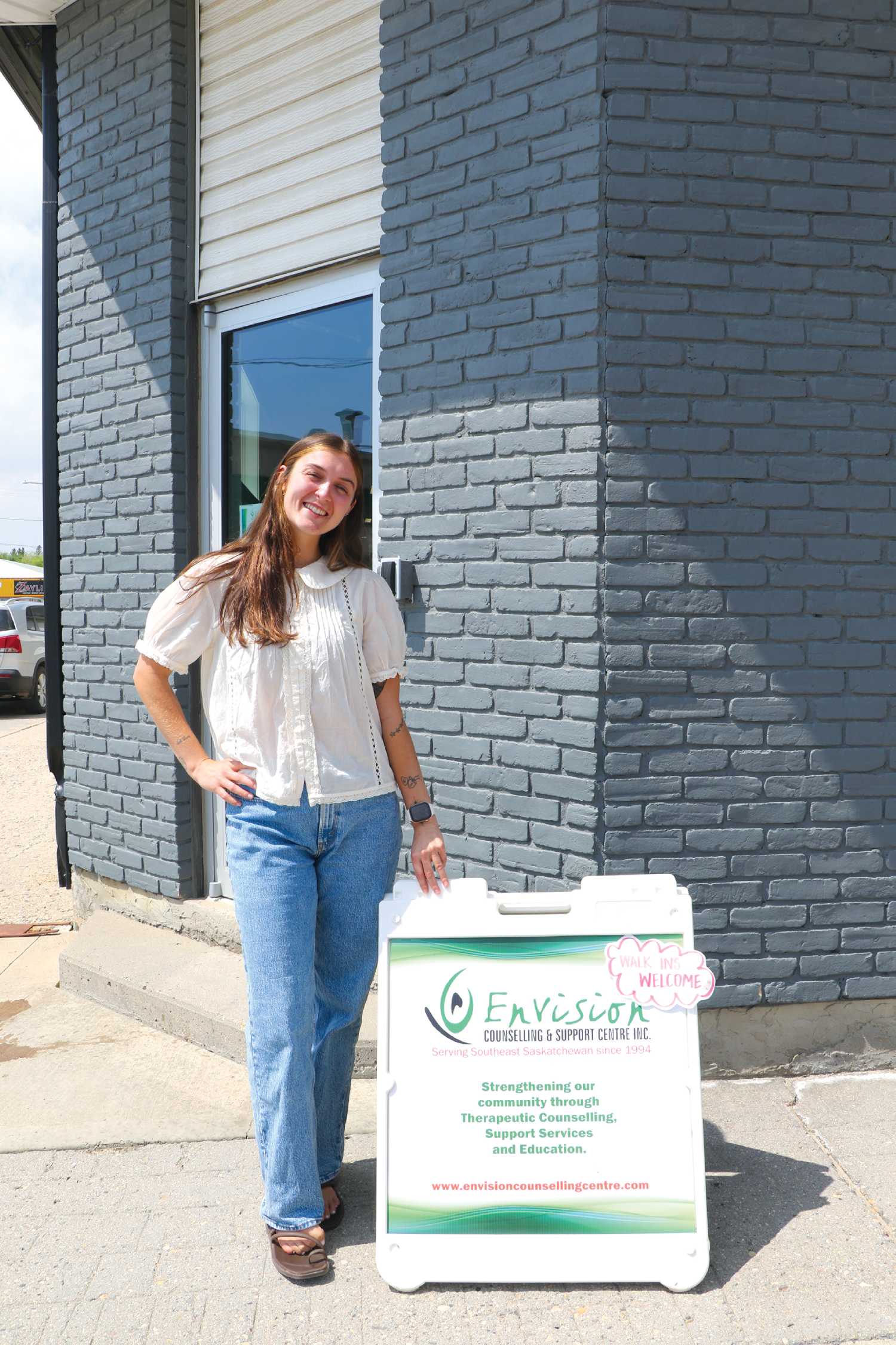 Cam Brown of Envision Counselling. Located at Broadway Commons on Main Street Moosomin and at the Medical Centre in Rocanville.